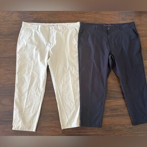 Lot of 2 Marcus Pierce Renegade pants Sz 43x28 in Navy and Birch.
